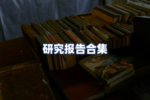 研究报告合集